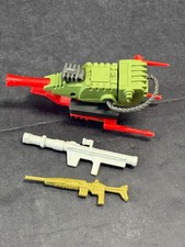 G.I. JOE PAC RAT FLAME THROWER RECONDO RIFLE BAZOOKA LOT OF 3 Gun Weapon 1983