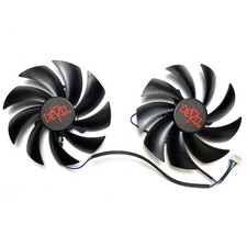 Graphics Card Cooler Fan Cooling Fan for PowerColor RX580 590 Red Devil Parts