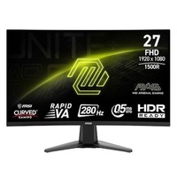 Msi Mag 276CXFDE 68,6 Cm (27 Zoll) Curved-Gaming-Monitor 1500R 280 Hz