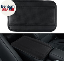 Car Center Console Pad, Universal Waterproof Car Armrest Seat Box Cover, PU Leat