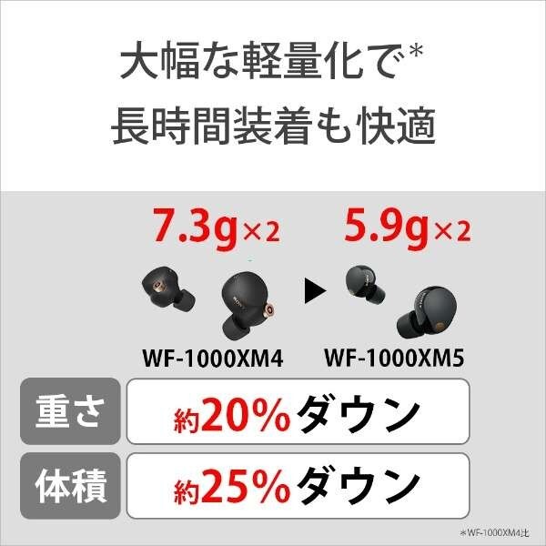 Sony Full Wireless Earphones Black WF-1000XM5BC Wireless Bluetooth
