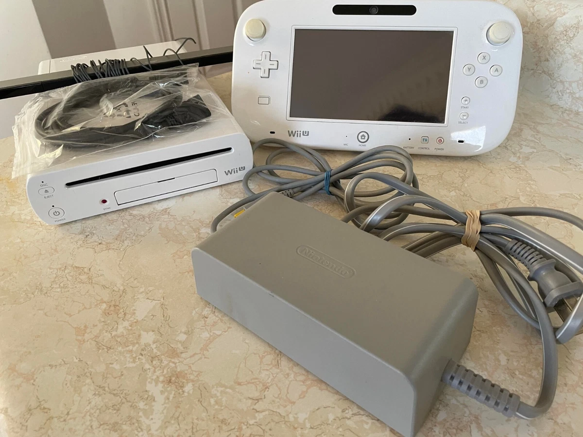 Nintendo Wii U - White Console - Good Condition 712131666016