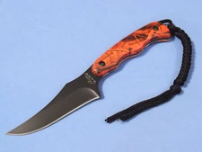 Rite EDGE 211190 Orange Camo Sharp Shooter full tang fixed knife 7" overall NEW!
