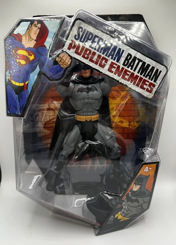 2009 Lote de 4 figuras de enemigos públicos de Batman de Superman de DC Comics BAF Brimstone! Foto 2 de 4