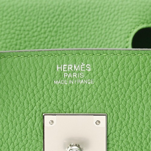 HERMES Birkin 30 Togo Vert Yucca Women Handbag - Picture 13 of 15