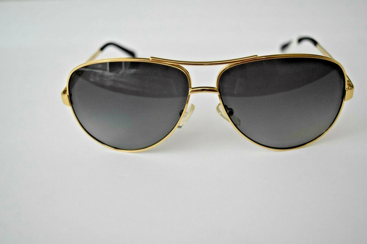 Tory Burch Aviator Gold Havana Polarized TY6060 55-12-140 Sunglasses Eleanor Pilot Sunglasses: Women main image 4
