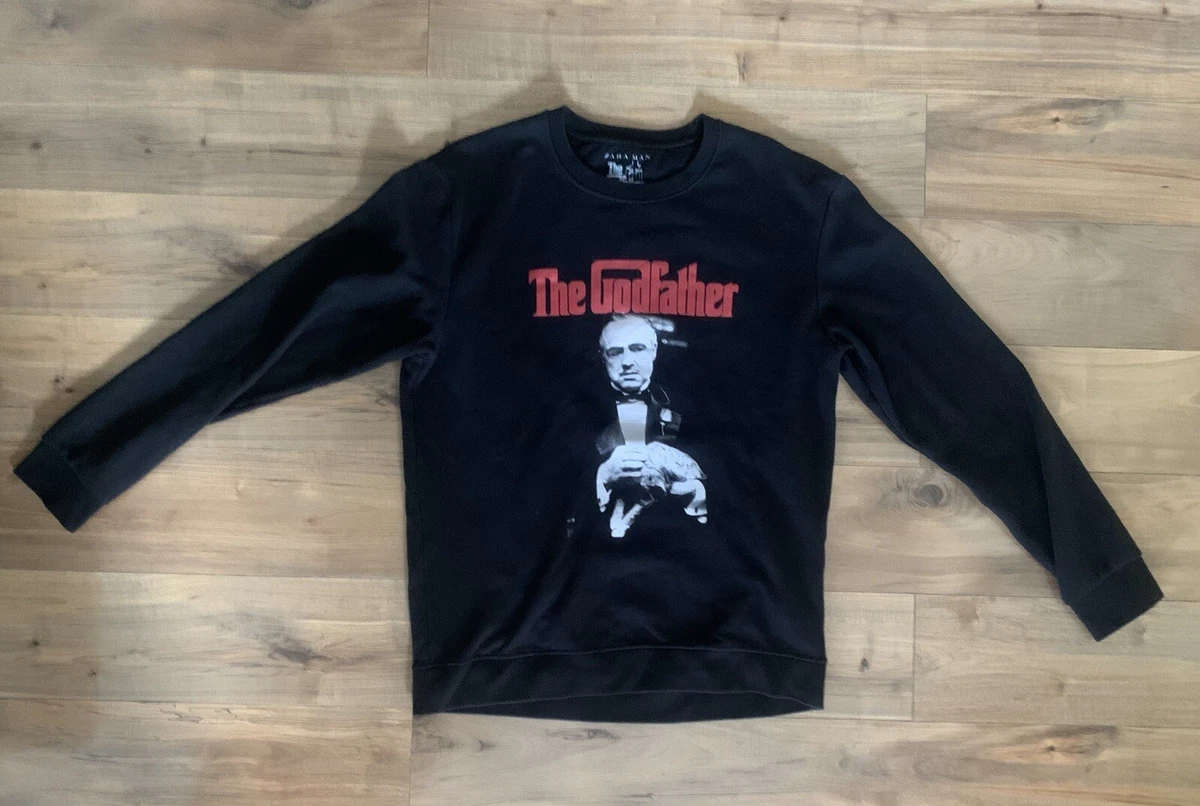The Godfather Sweatshirt Zara Man Black Crew Neck XL eBay