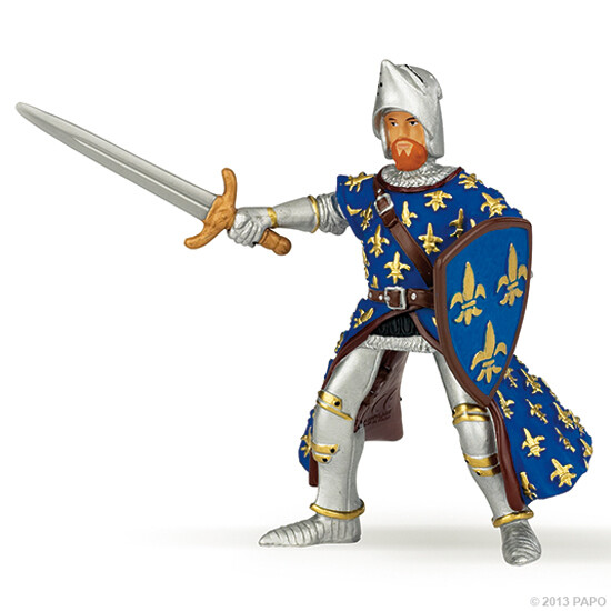 Papo 39253 Prince Philip Blue 9 cm Knights and Castles