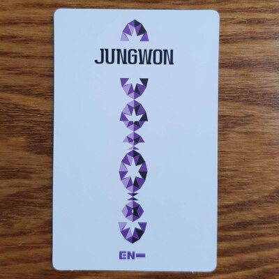 Jungwon Official Photocard Enhypen 1st Album Dimension : Dilemma