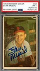 Stan Musial Gem Mint 10 PSA DNA Signed 1953 Bowman Color Autograph