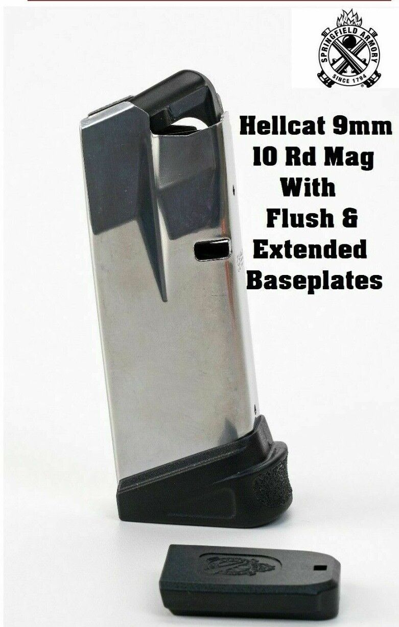 Springfield Armory Hellcat 10rd Magazine Extended & Flush Baseplate HC5910