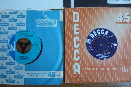 JOB LOT 22 x 7" SINGLES GOOD TITLES -THE BEATLES /RAY CHARLES /CANNED HEAT L75 - Picture 2 of 16