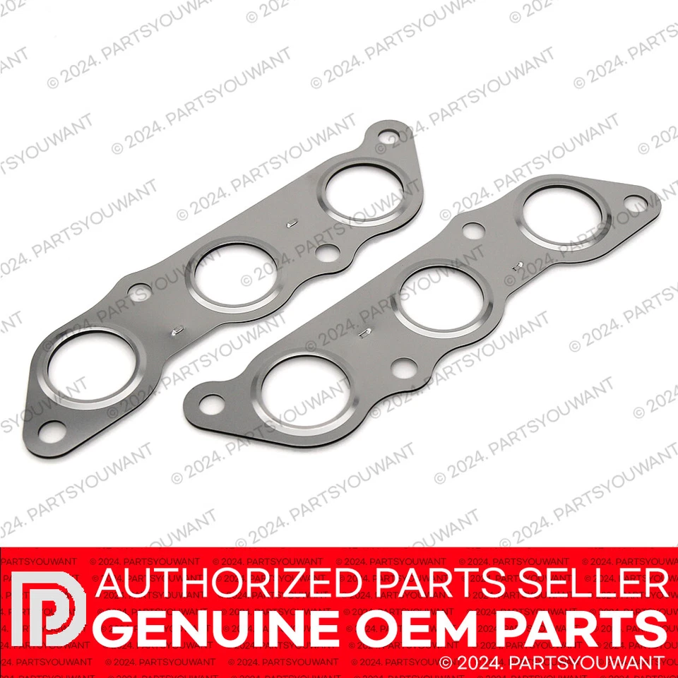 GENUINE Lexus 01-05 IS300 99-05 GS300 OEM Exhaust Manifold Gasket 17173-46051 X2 - Image 3 of 3