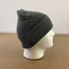 Port Company Unisex Adult One Size Gray Blank CP90 Knit Beanie New