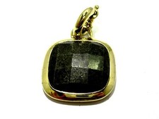Dyrberg/Kern - Goldfb. Pendentif avec belle pierre IK716