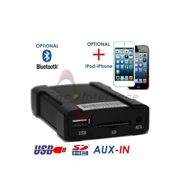 Adattatore Cavo USB Interfaccia Audio Porta USB Stereo Per Autoradio USB Per Chiavetta USB Memory Stick O File Musicali WMA per Auto//Automobile//Car//Cars