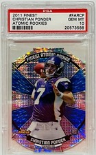 Christian Ponder Cards and Memorabilia Guide 38