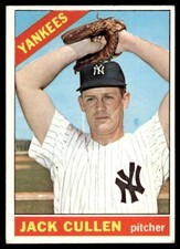 1966 Topps Jack Cullen New York Yankees #31