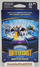 Skylanders Battlecast Battle Pack 1 - 22 Karten mit 3 Charakteren Deutsch Neu