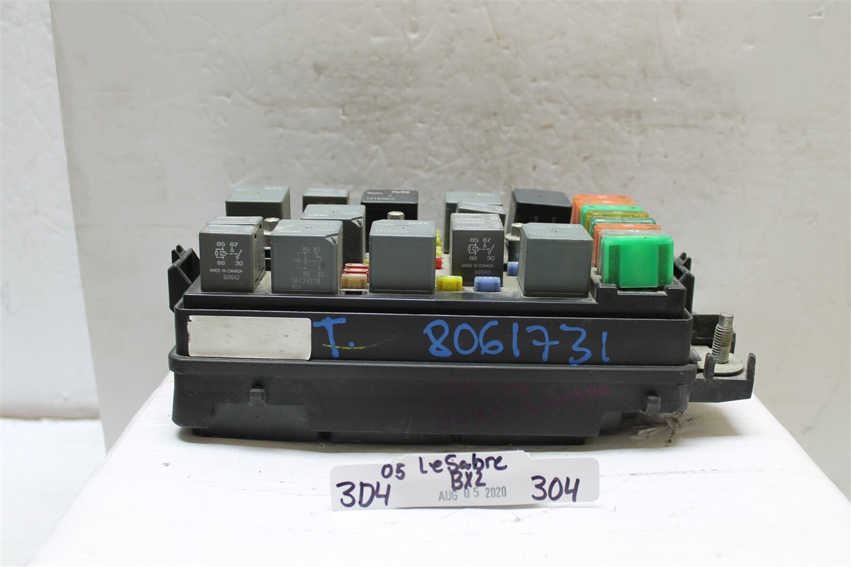 2000-2005 Buick LeSabre Fuse Box Junction OEM PA66GF14