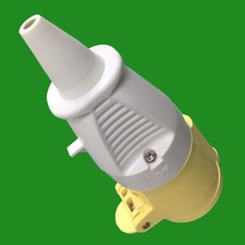 1x 16A 110V Construction Industry IP44 Heavy Duty 3 Round Pin Power Plug Socket