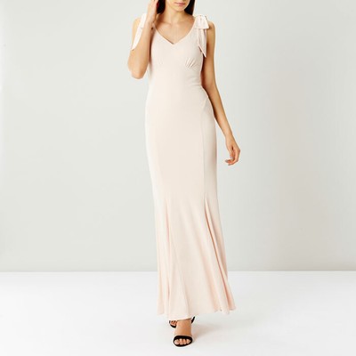 coast blush pink bridesmaid dress