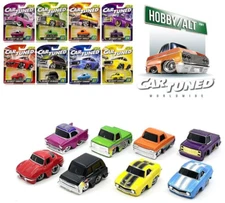 CarTuned 1:64 Series 1 Hobby Line Assortment 8 Car Set, OPENED BOX
