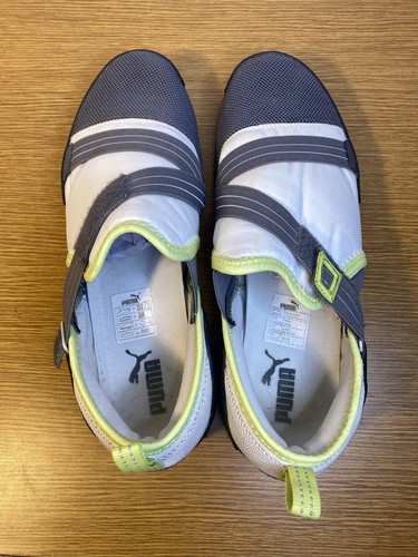 Raro Puma Future Cat Mostro Blanco/Gris/Verde Lima Talla 13 CMC-0606 “Bonito” - Imagen 5 de 7