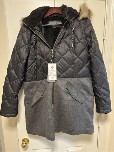 Lanely Hybrid Down Parka Coat 650 Fill 