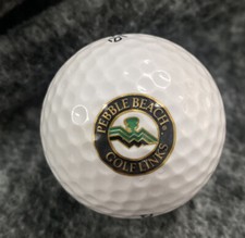 PEBBLE BEACH GOLF LINKS COURSE COUNTRY CLUB LOGO PINNACLE 3 Golf BALL