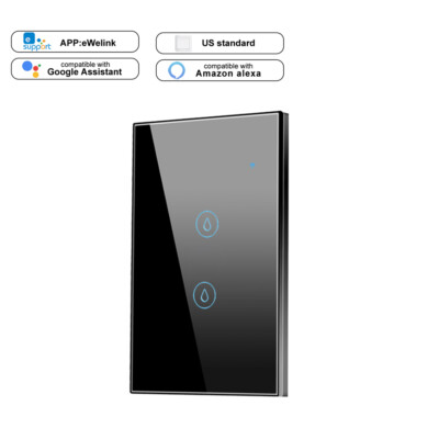 eWelink WiFi US Smart Boiler Touch Switch Water Heater Control 20A Voice Control