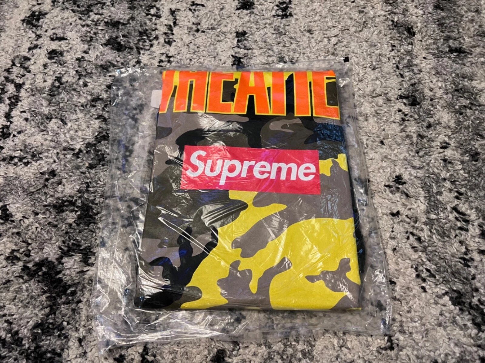 Tee shirt noir Supreme Wheaties X Large