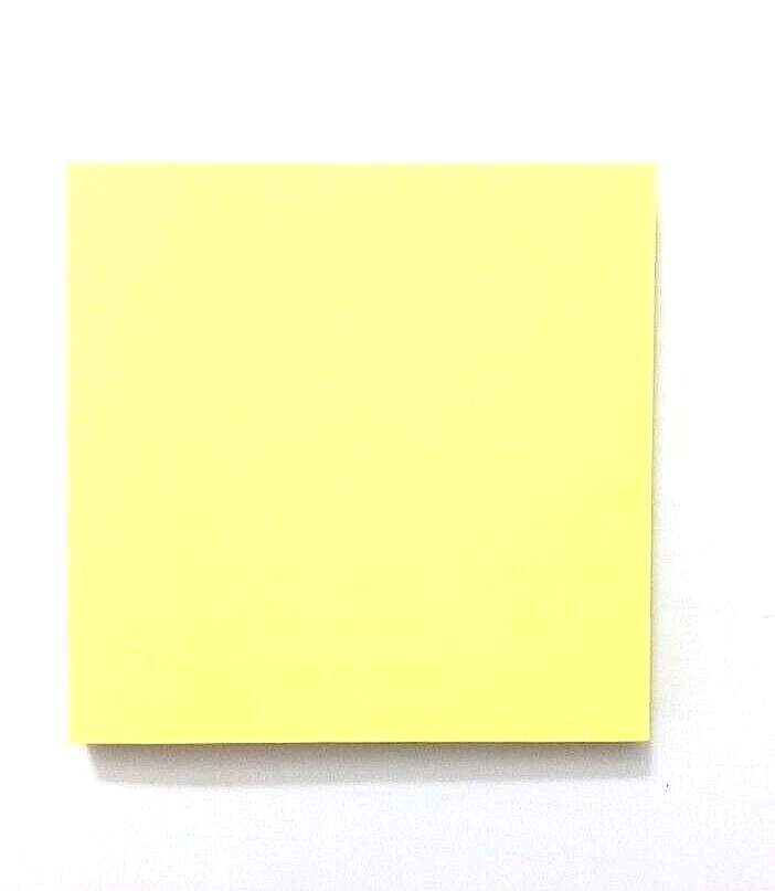 Sticky Notes Yellow 3 x 3 inches 100 sheets Pad eBay