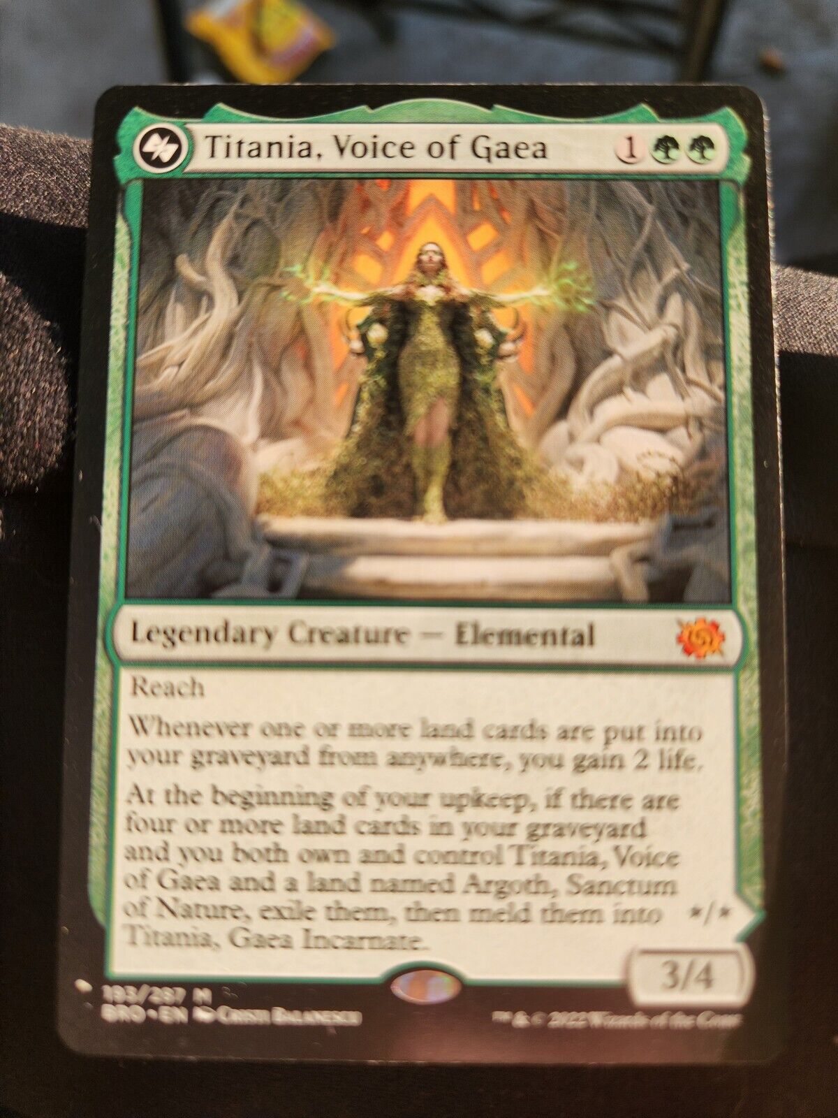 Cards - Titania, Voice of Gaea