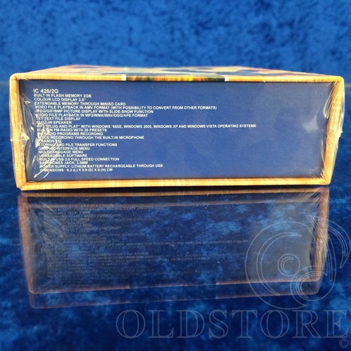 ►AUDIOLA IC 426◄MICROLETTORE MP4 BIANCO 2GB ALTOPARLANTE INTEGRAT REGISTR VOCALE - Foto 3 di 9
