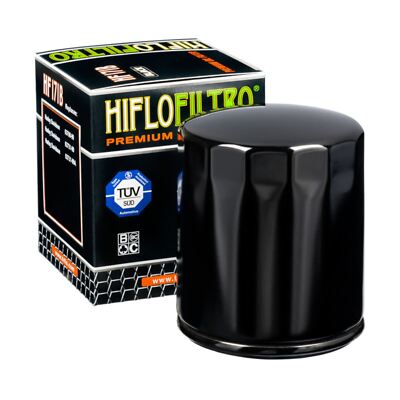 Hiflo HF171B Ölfilter Schwarz für Harley-Davidson FXDWG Wide Glide 01-01