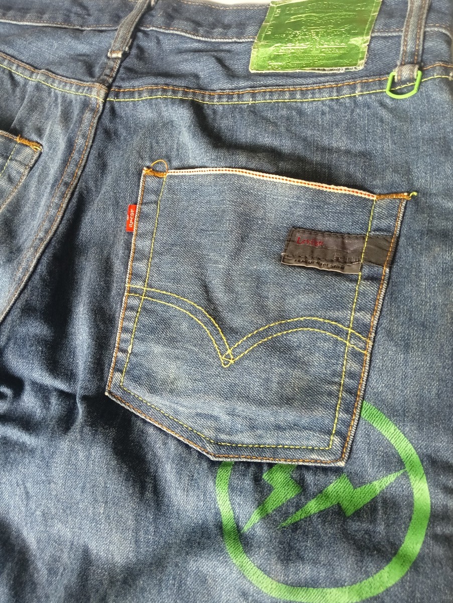 LEVlS Fenom x Fragment Design Selvedge Denim Jeans Pants