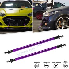 2X Strut Rod Tie Bar Rear Diffuser For Genesis Hyundai Elantra Veloster Genesis