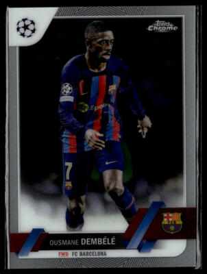 2022-23 Topps Chrome UEFA Club Competitions #98 Ousmane Dembélé | eBay