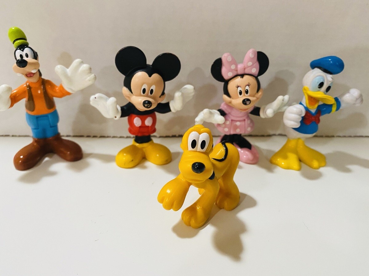 2013 Mattel Disney Mickey Mouse Minnie Goofy Pluto Donald Duck