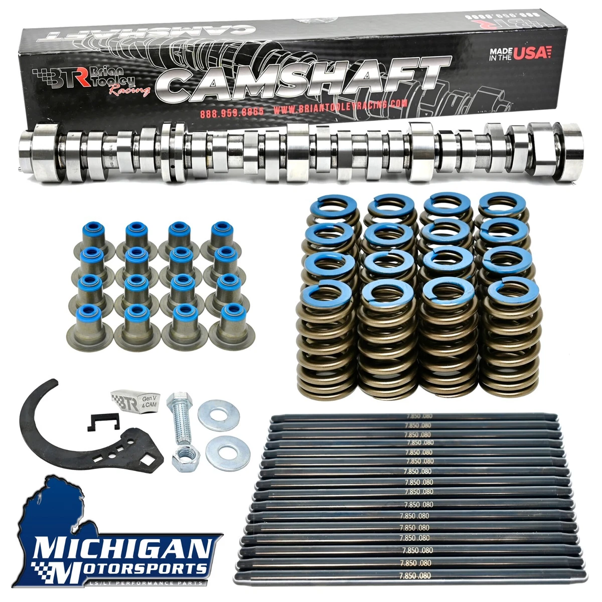 Brian Tooley BTR Hot Rod Camshaft For Gen 3/4 LS LM7 LC9, 56 OFF