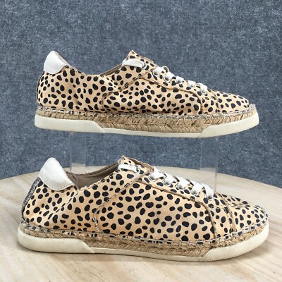 Dolce Vita Shoes Womens M Morris Animal Print Espadrille Low