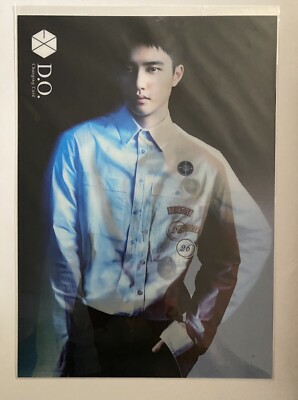 EXO DO Rare Lenticular Card Officiel Pop Up Store Japan