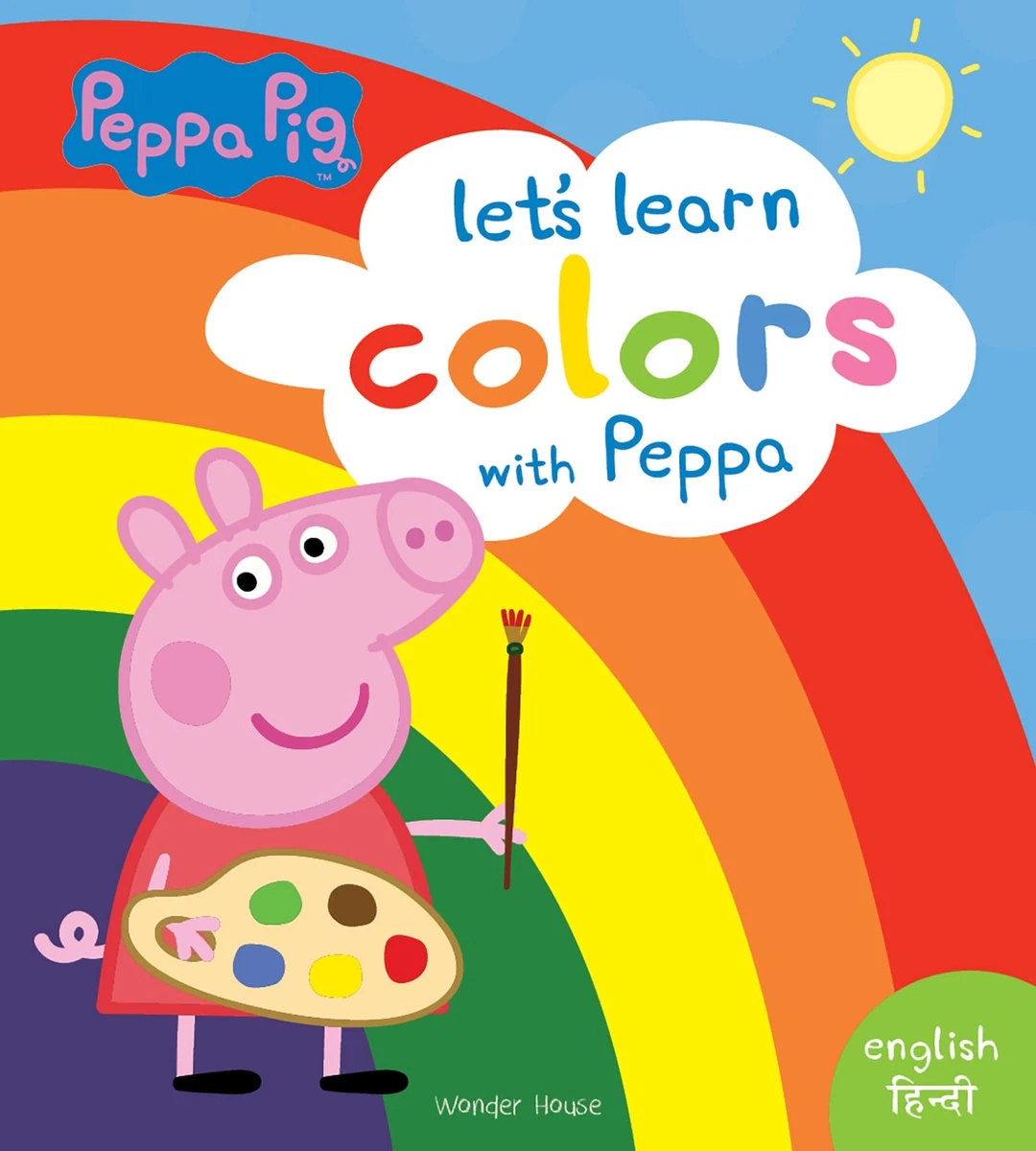 Peppa pig toy house in hindi sale