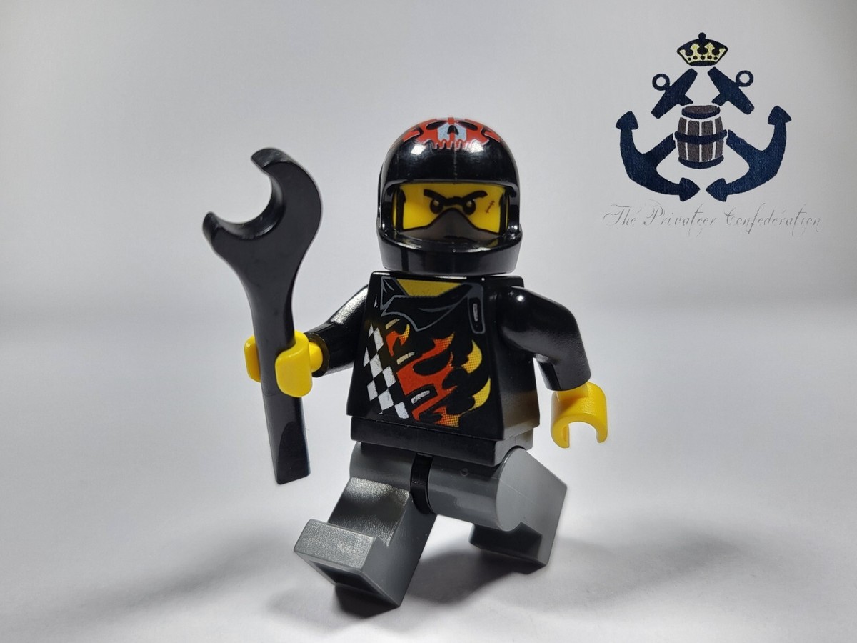 LEGO Minifigure 2010s World Racers Backyard Blaster Bart Blaster +