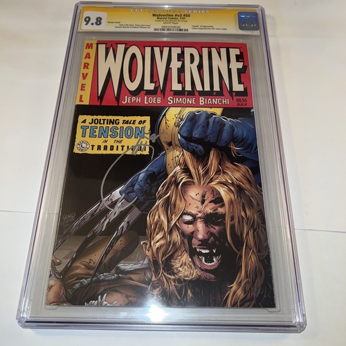 Wolverine #v3 #55 CGC SS 9.8 Variant Cover Signed By Joe Quesada , Cover Swipe - Picture 10 of 12