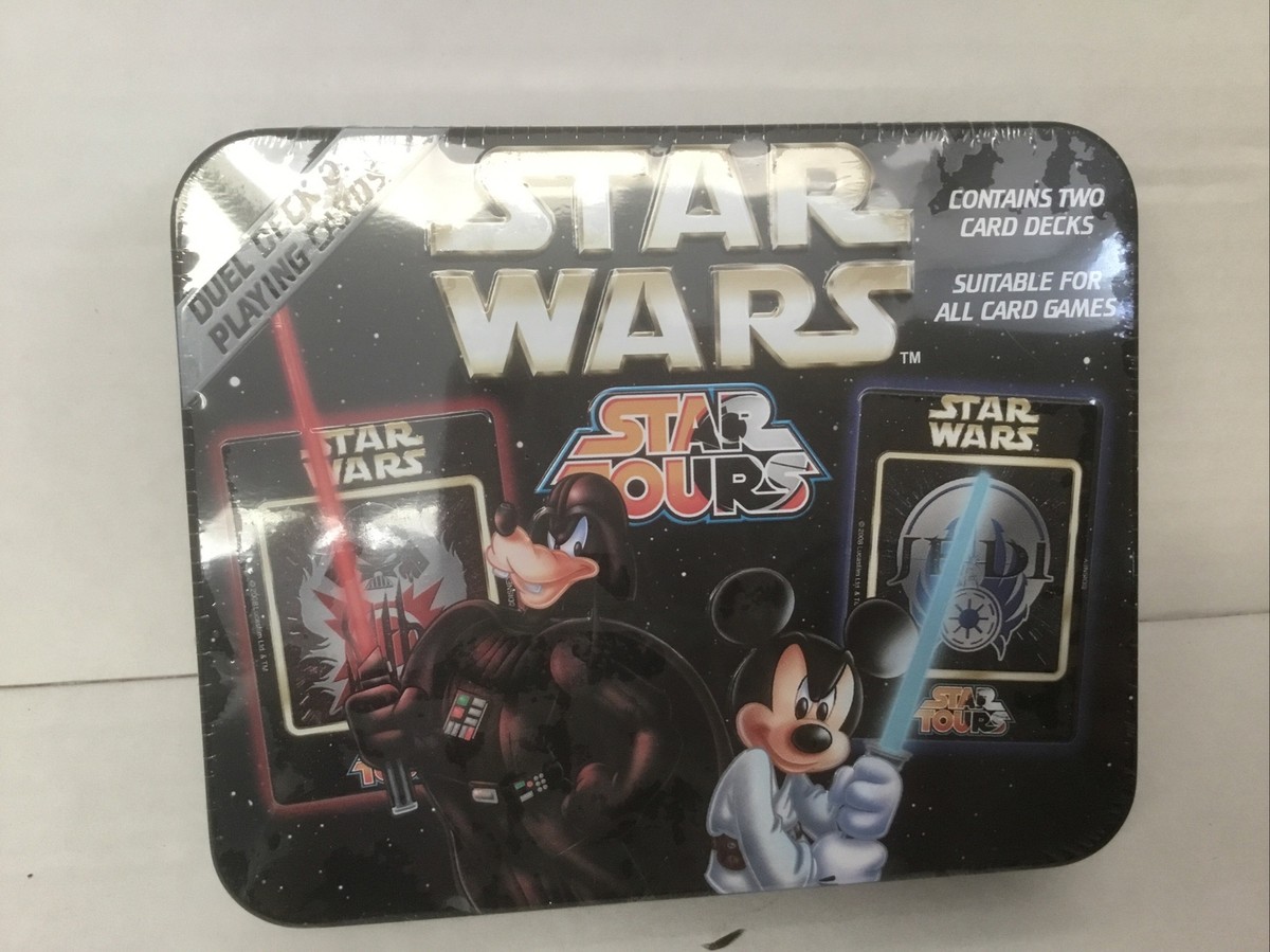 2008 Star Wars Disney Parks Mickey Duel Deck Of Boxed Playing