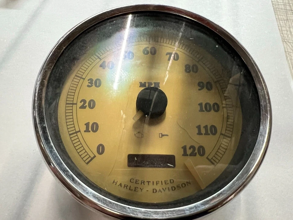 03 Harley Road King FLHR FLHRSEI2 Velocímetro Speedo Gauge 67209-02 NO FUNCIONA Foto 4 de 4