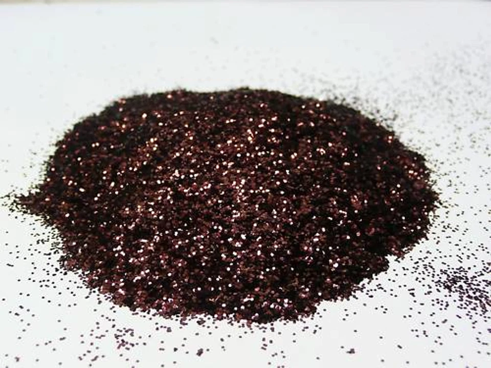 MEADOWOOD Powder Coat Paint Fishing Jig/Lure Polyflake Glitter Midnite Burgandy (1 oz)