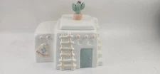 Vintage Treasure Craft Southwest Cactus Abode House Cookie Jar
